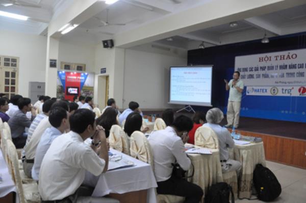 Hội thảo Nâng cao năng suất, chất lượng sản phẩm với các giải pháp quản lý